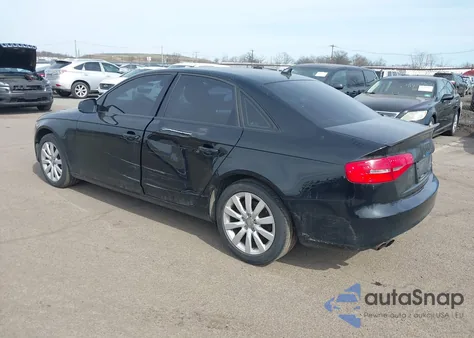 2013 Audi A4 2.0T Premium z USA, uszkodzony, nr VIN WAUBFAFL2DN032209